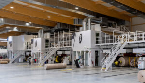 Unsere Wellpappenanlage